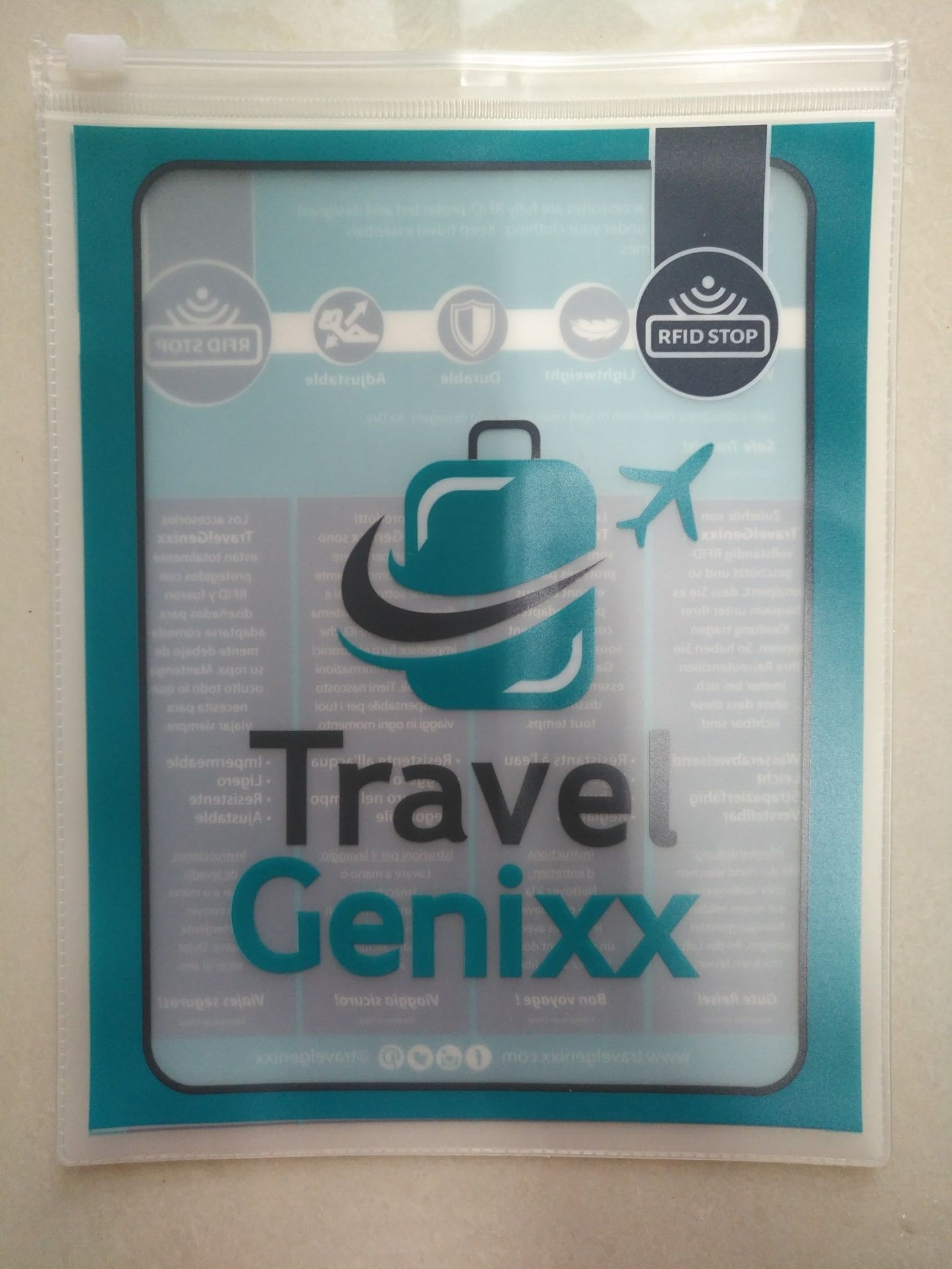 명확한 투명한 Pvc 부대, 옷 Pin Pvc 걸이 부대 3 옆 물개