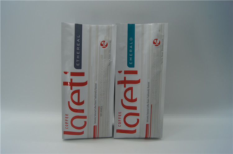 Customzied는 포장 부대 벨브로 지상 커피를 위한 삼각천 커피 편듭니다