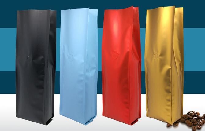 도매 관례 벨브를 가진 12 oz 측 삼각천 지상 1회분의 커피 봉지/커피 콩 부대