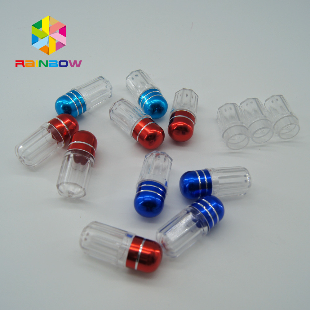 코뿔소 성 캡슐 플라스틱 알약 병 / Empry 캡슐 컨테이너