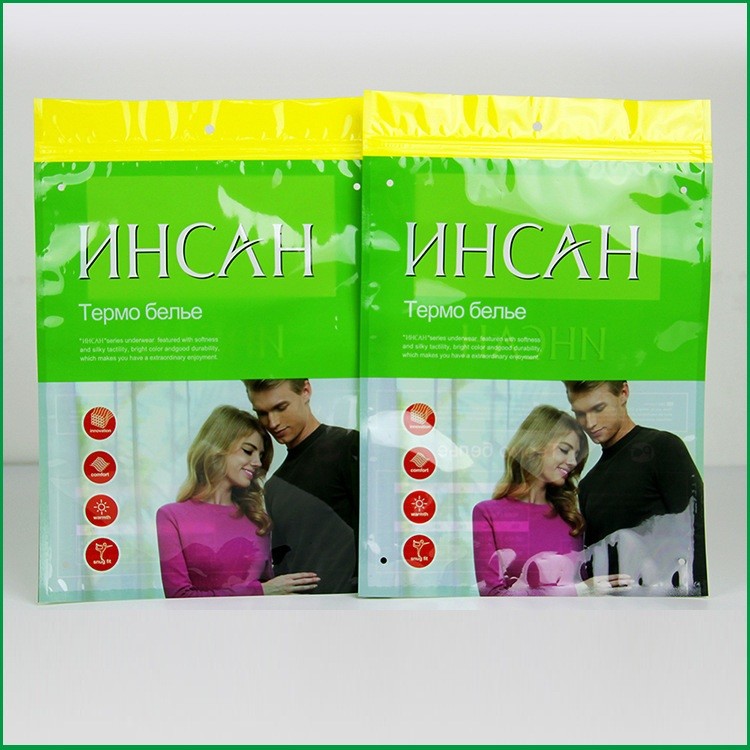 옷을 위한 티셔츠 플레스틱 포장 부대를 포장하는 주문 지플락 플라스틱 주머니