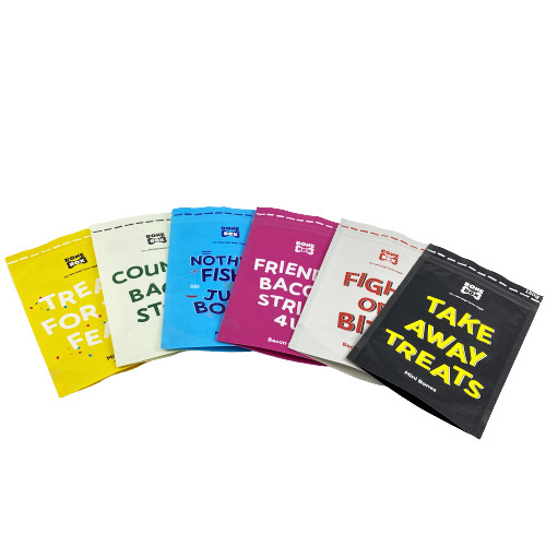 식품용 크래프트 종이 봉지 생분해 가능한 지플록 서드업 패키지