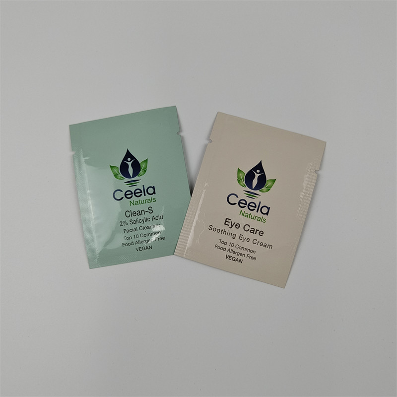 편리한 화장품 휴대용 가방 포일 패키지 작은 마이러 가방