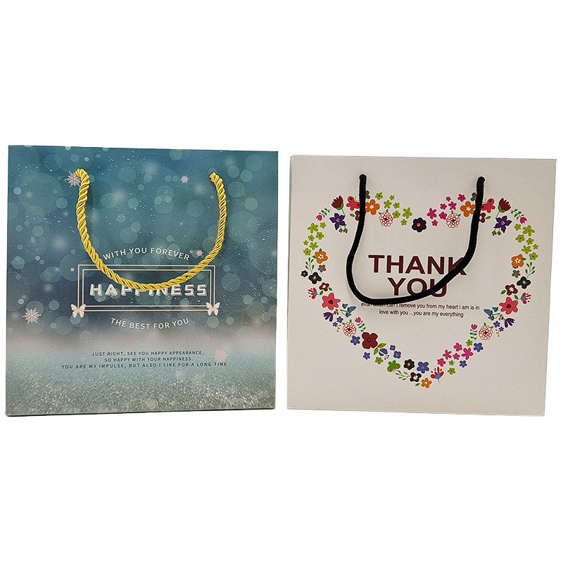 맞춤형 쇼핑용 종이 봉지 로고 인쇄 재활용 가능한 생분해 가능한 갈색 평면 포장 크래프트 종이 봉지