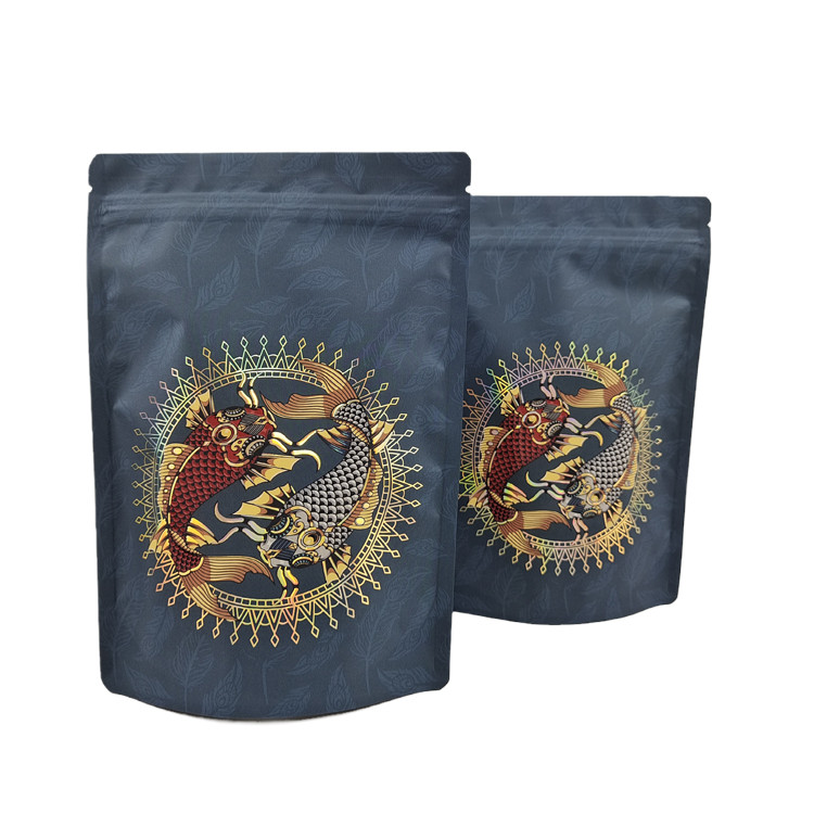 라미네이트 재료 서식품 자체 로고와 함께 플라스틱 가방 디지털 인쇄 고무 사탕 포장