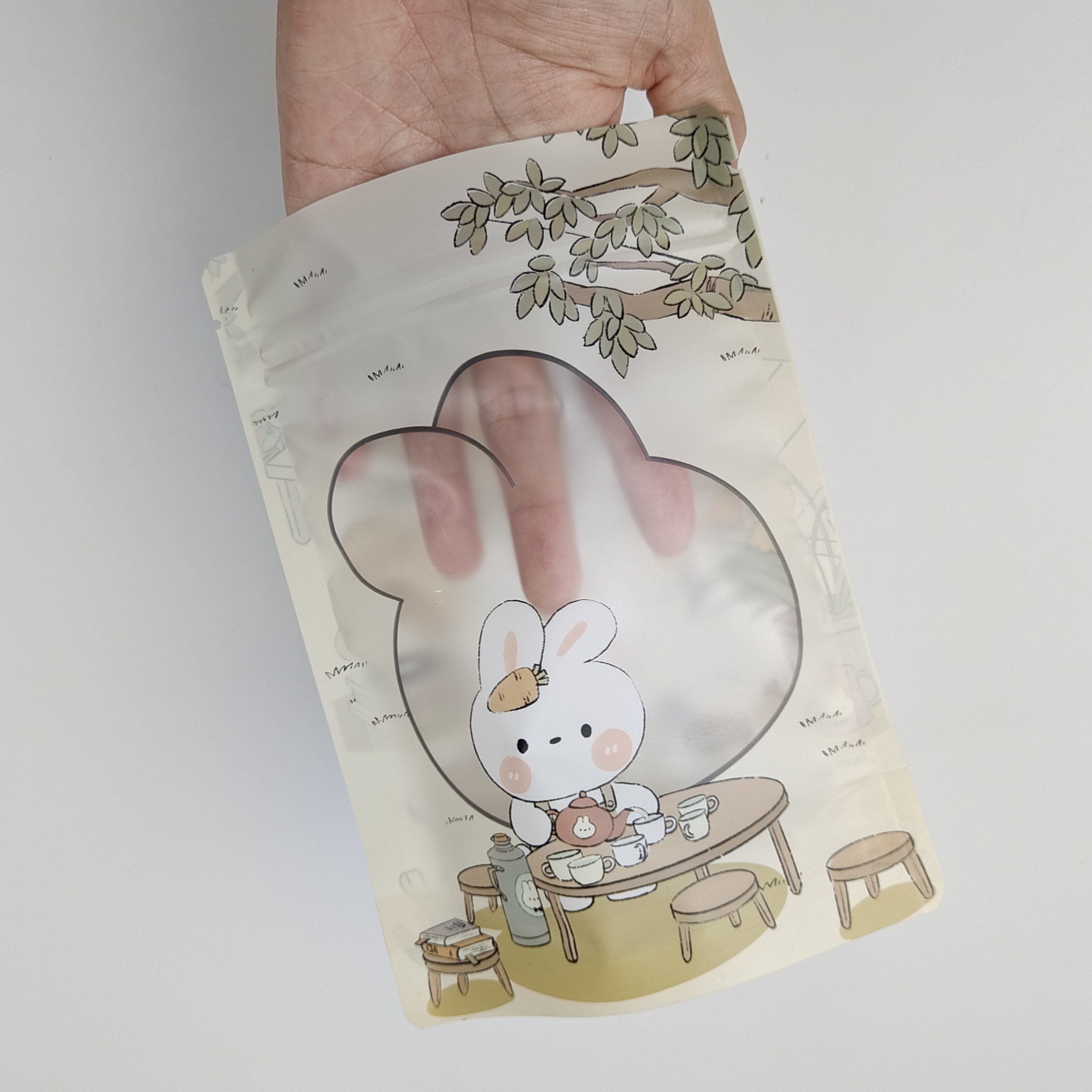 맞춤형 인쇄 플라스틱 열 봉쇄 애완 동물 식품 저장 Ziplock 가방 서 서 가방 250g 재봉식 냄새 방지 Mylar 가방