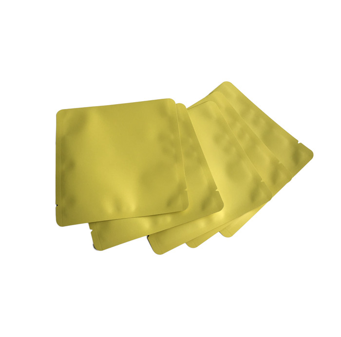 맞춤 로고 식품 등급 선명 앞 지퍼 3 면 봉인 가방 얼굴 마스크