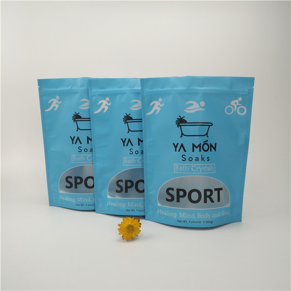 커피 스크러브 포장 봉지용 누출 방지 및 다시 닫을 수 있는 엽지 봉지 포장