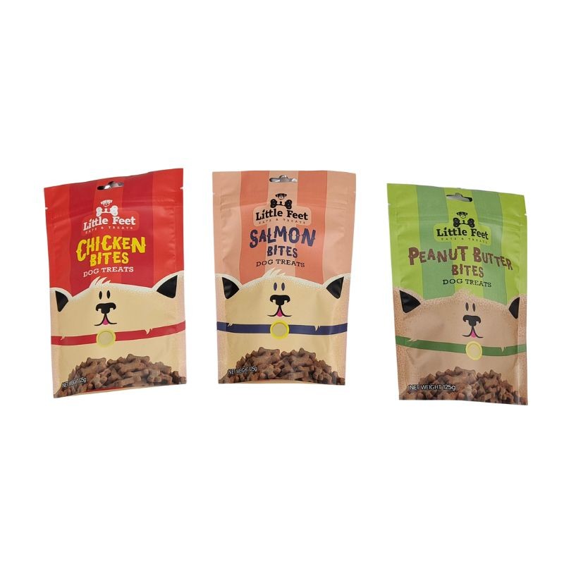 식품 포장 가방에 맞게 매트 표면과 함께 주문 인쇄 된 평면 바닥 간식 봉지