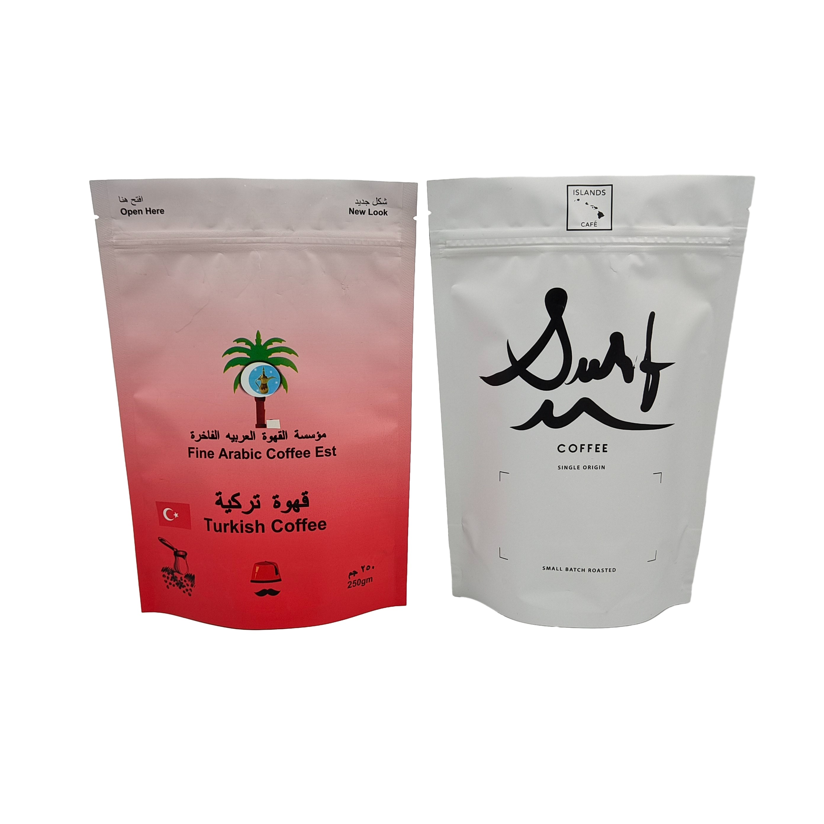 고품질 맞춤식 식품 포장 가방 디자인 인쇄 매트 알루미늄 엽서 서 Ziplock 가방