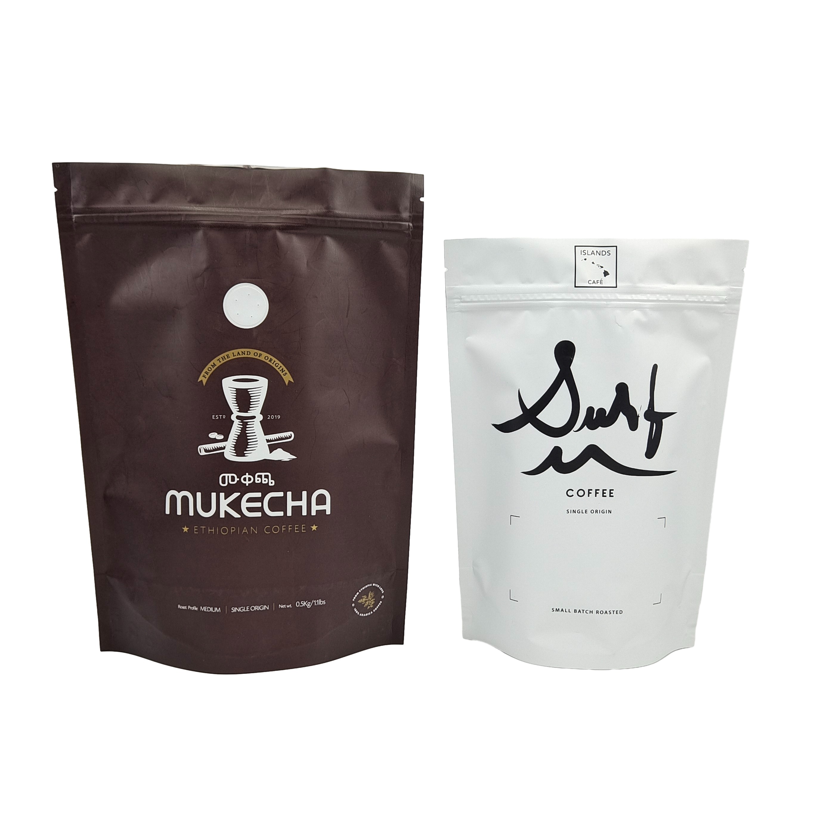 맞춤식 식품 등급 다채로운 가방 로고 인쇄 포장 커피 서식용 칩 가방 밸브