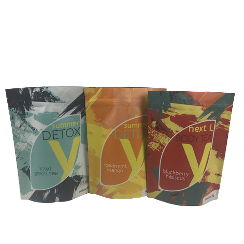 톡톡 튀는 또는 매트 완성도 가 있는 얇은 차 봉지