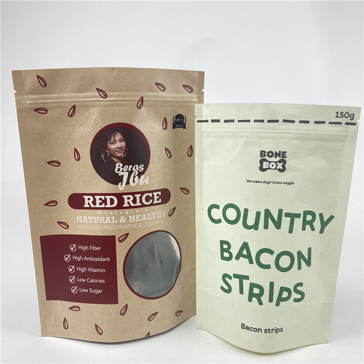 품질 보장 서 있는 알루미늄 엽지 가구 칩과 함께 식품 간식 포장 가구