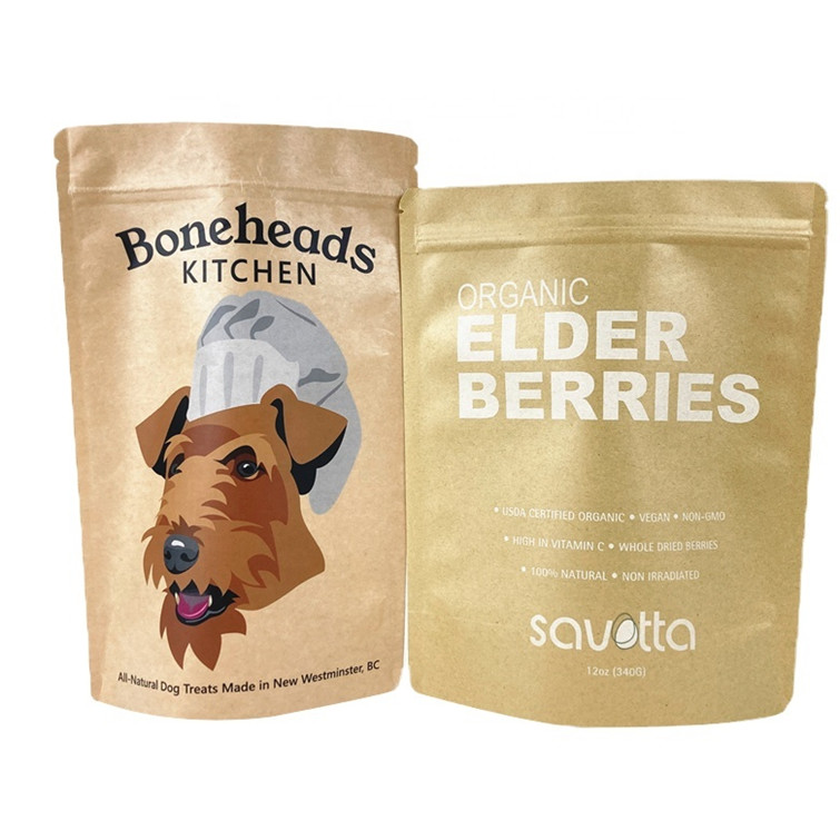 고구마를 위한 바이오분해성 백색 크래프트 종이 봉지