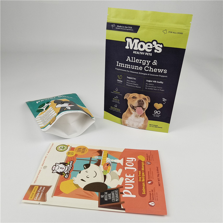 사용자 지정 로고 MOQ 100pcs Kraft Paper Bags for Tea Cookie Cake Nuts Edibles Powder Pet Food Packaging Bag [차이나 쿠키 케이크 견과류를 위한 크래프트 종이 봉지]