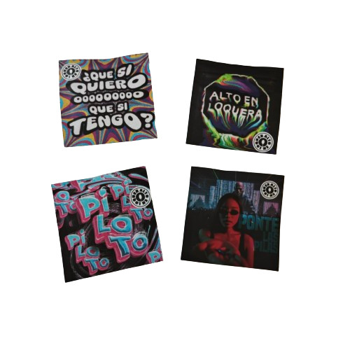 맑은 창문 파우더 포장 플라스틱 봉지