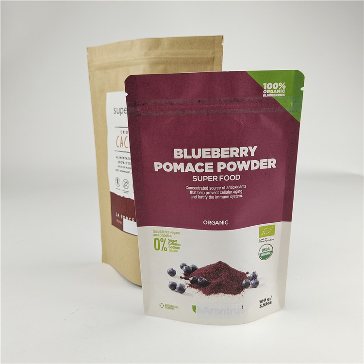 식품 포장재 맞춤형 디지털 인쇄 스탠드업 지퍼 가방 냄새 방지 수분 방지 팩