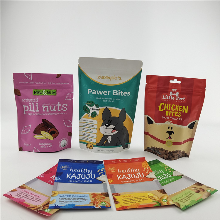 가장 많이 팔리는 재활용 가능한 환경 친화적 인 주문 인쇄 된 식품 등급 가방