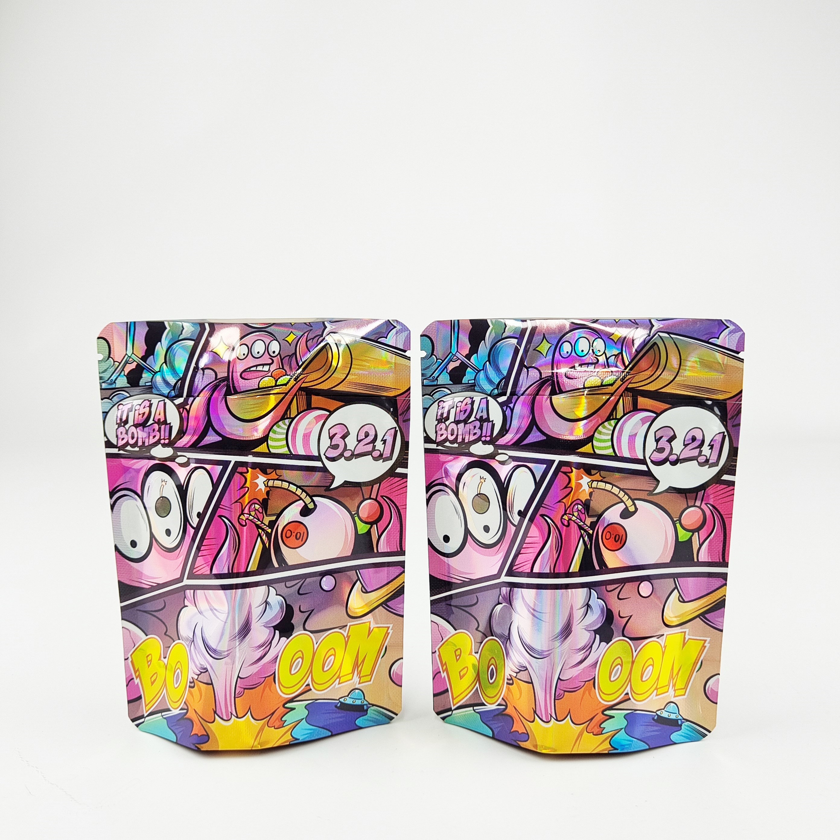 협상 가능한 배송 방법 맑은 또는 매트 핑 슬림 티백