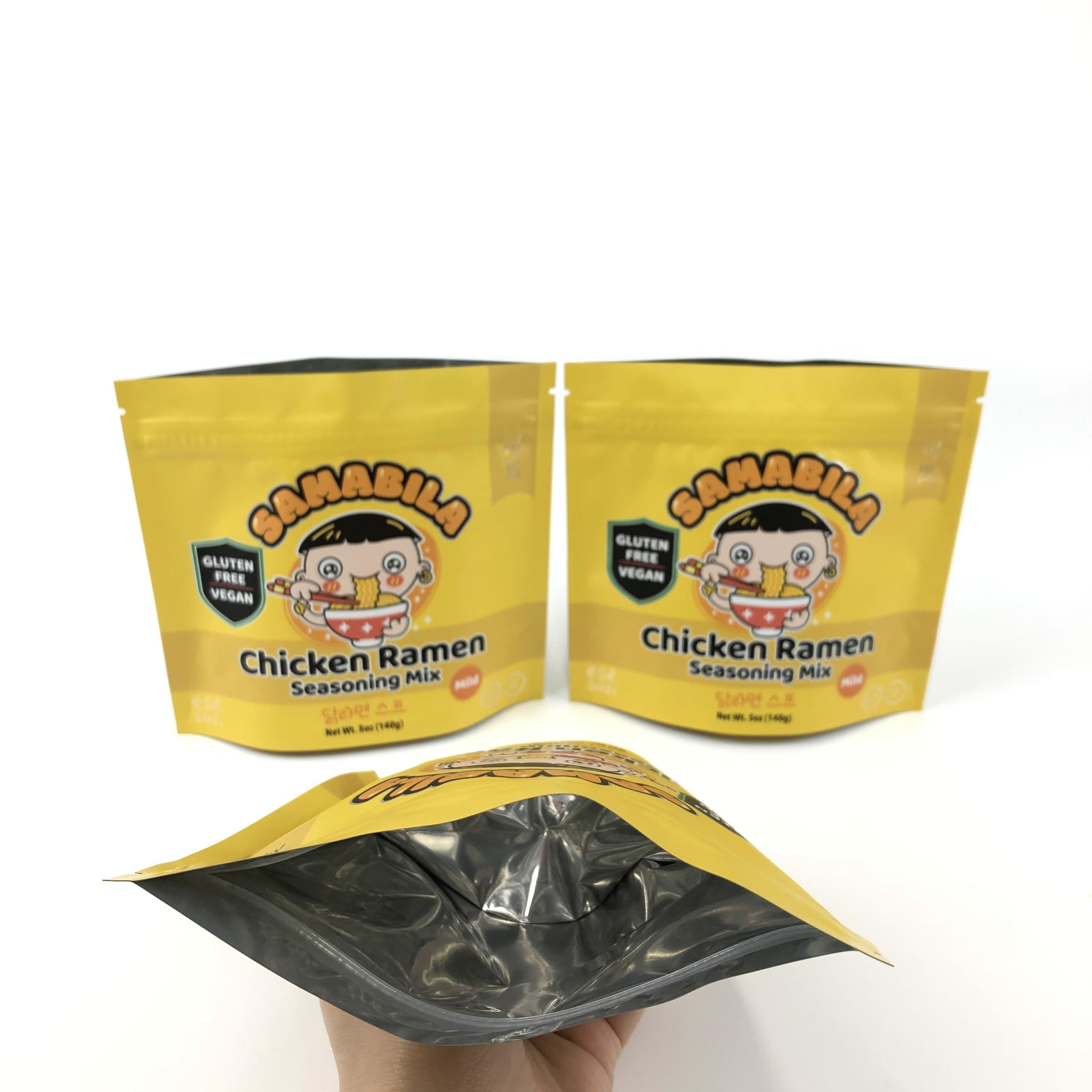 칩 닫기 시스템으로 서있는 가방에 대한 허브 인센스 포장