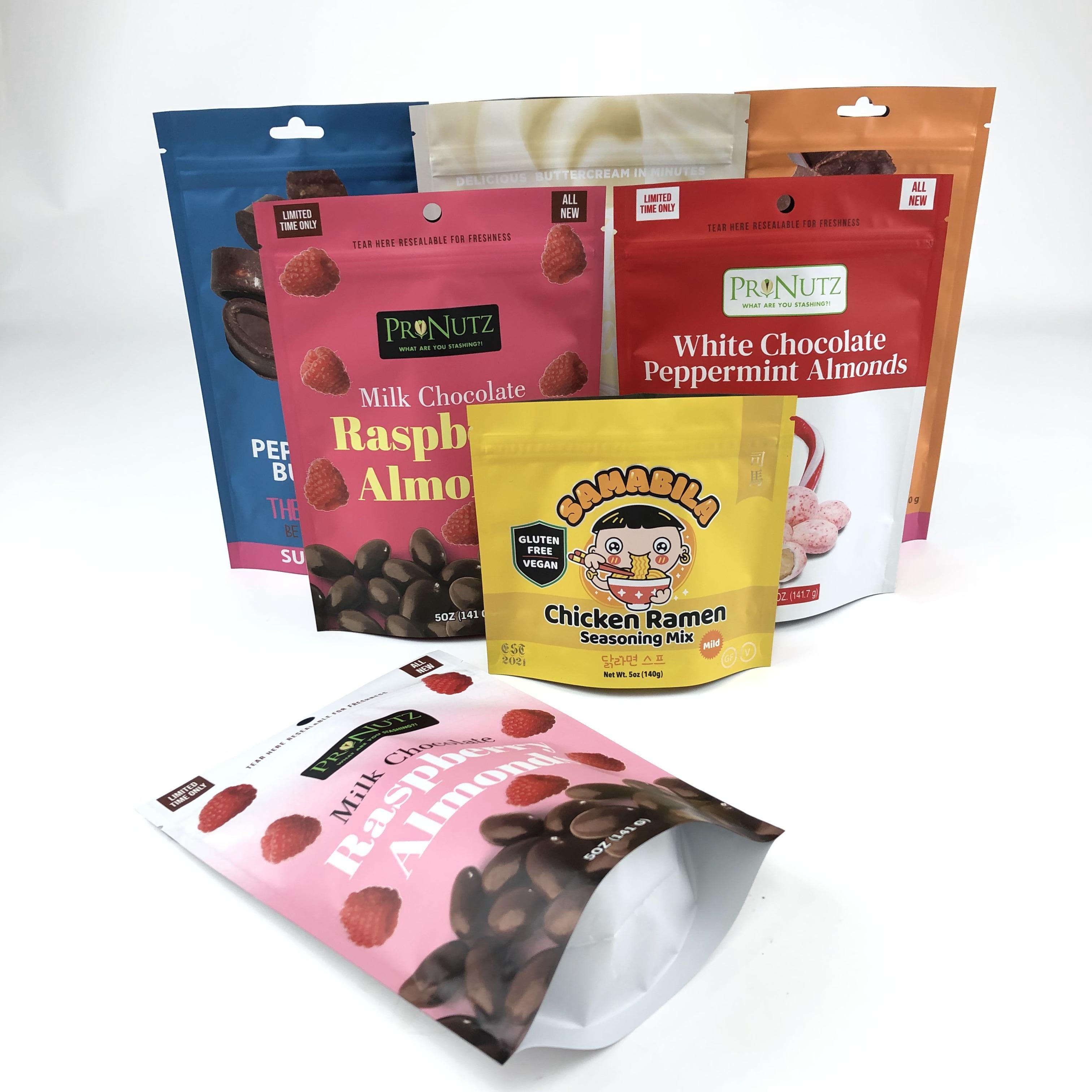 CMYK 판톤 색상 전문 포장 용품용 냄새 방지 가방