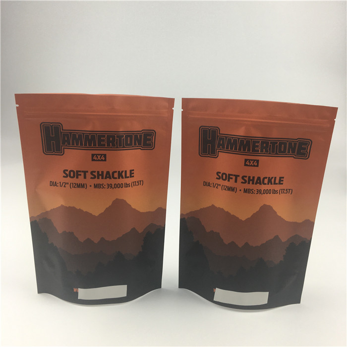 크래프트 종이 봉지 차 봉지 3면 봉지 봉지 및 탈가스 밸브로 포장