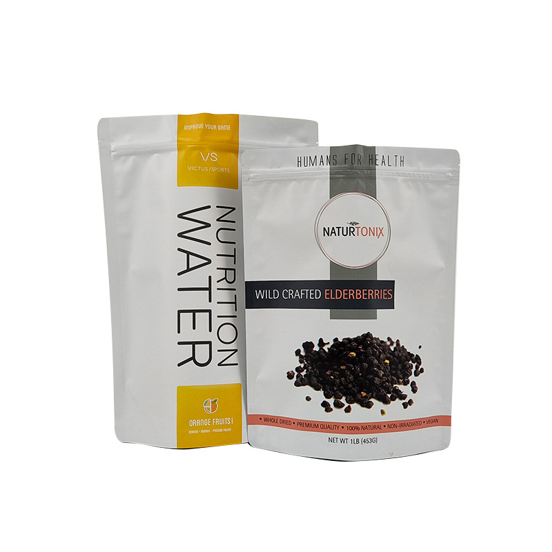 색상 효과 반짝이는 또는 매트 완성 차 봉지 다시 닫을 수 있는 서 있는 봉지 포장