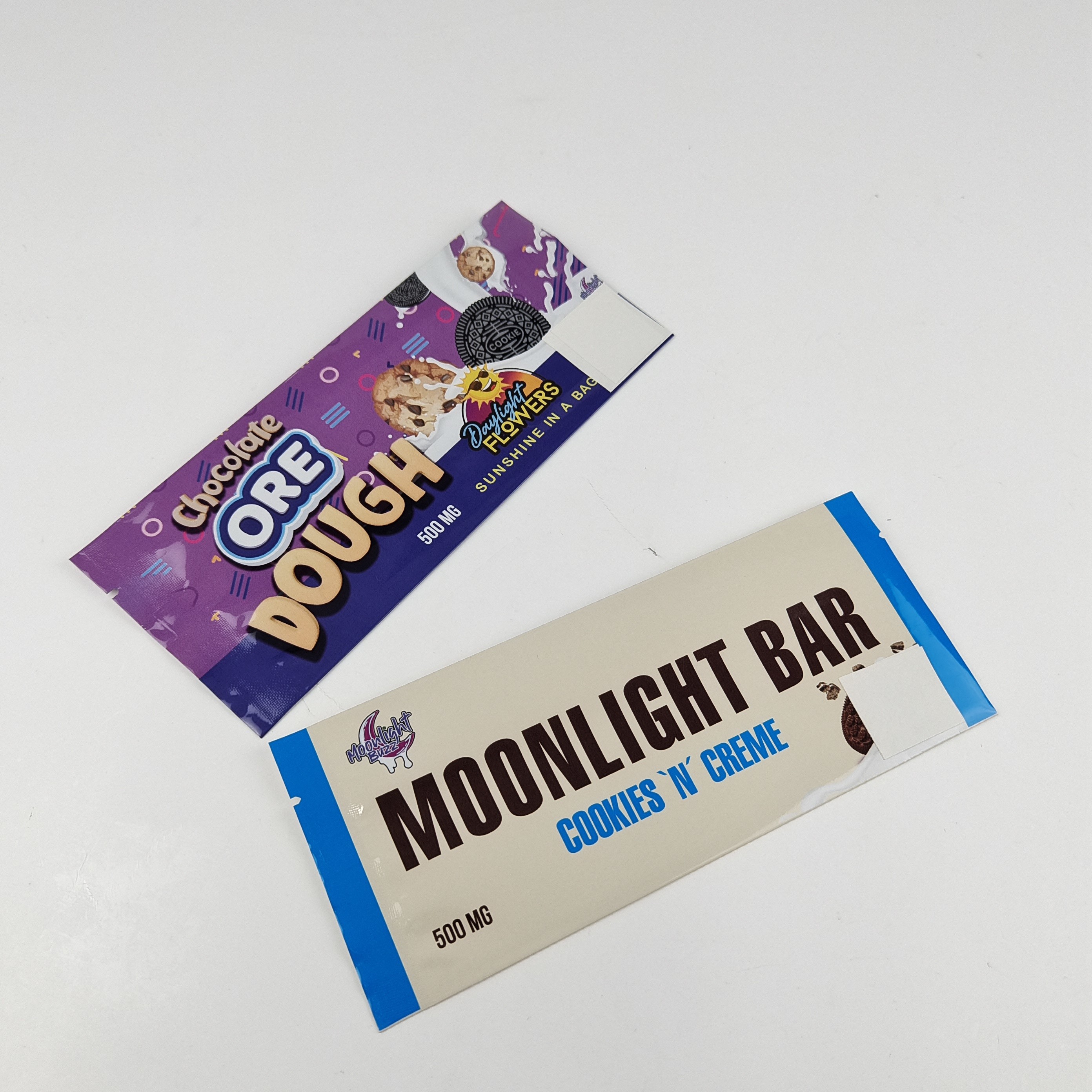 환경 친화적 인 엽록물 포장품 주문 인쇄 된 서드 업 포스 초콜릿 에너지 바 쿠키 간식 포장