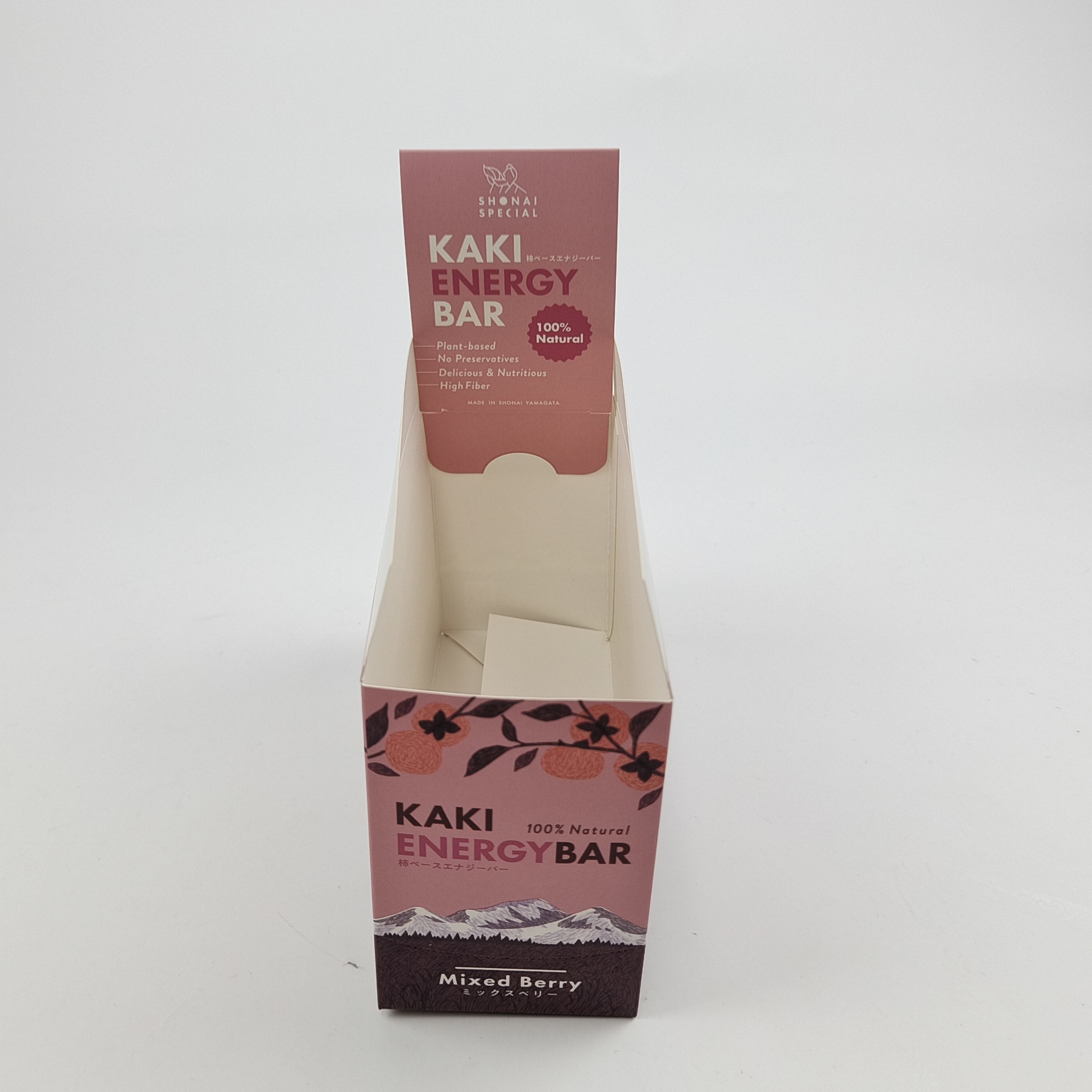 매트 라미네이션 카드보드 카운터 디스플레이 상자 소매점에 재활용