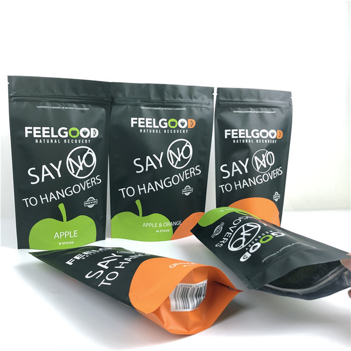 사용자 지정 로고 인쇄 서 서 Zipper 가방 냄새 방지 방수 플라스틱 포장 가방