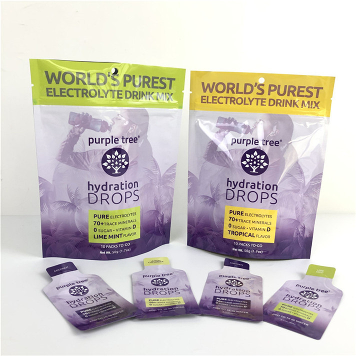 10 컬러 커스텀 매트 알루미늄 엽지 서지 포지 지플록 도이팩 가방 음식