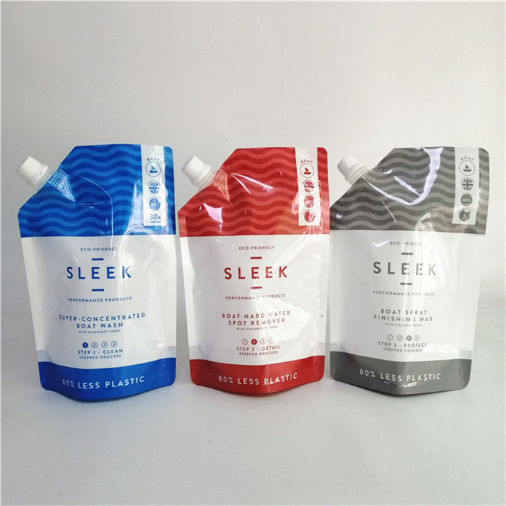 저장용 재사용 스푸트 봉지 컨테이너 주스 우유를 마실 수 있는 봉지 봉지