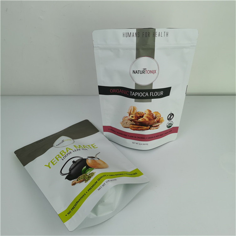 환경 친화적 인 사용자 지정 개인 로고 부드러운 저장 포장 플라스틱 엽지 가방을 가루