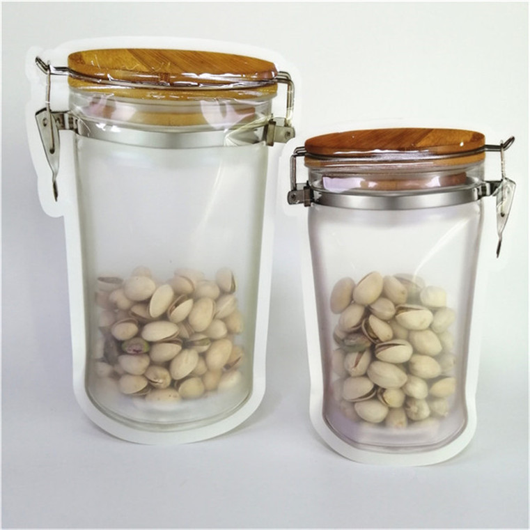 고품질 맞춤형 디지털 인쇄 PE 재활용 플라스틱 식품 포장 가방