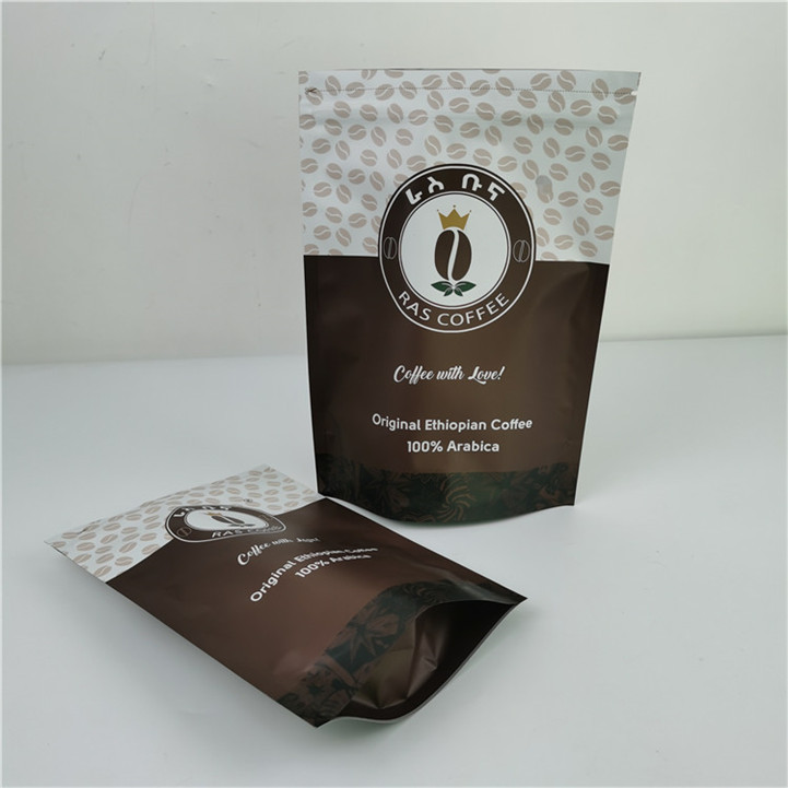 알루미늄 PE 물질 간식 포장 가방 재활용 가능한 냄새 방지 수분 방지