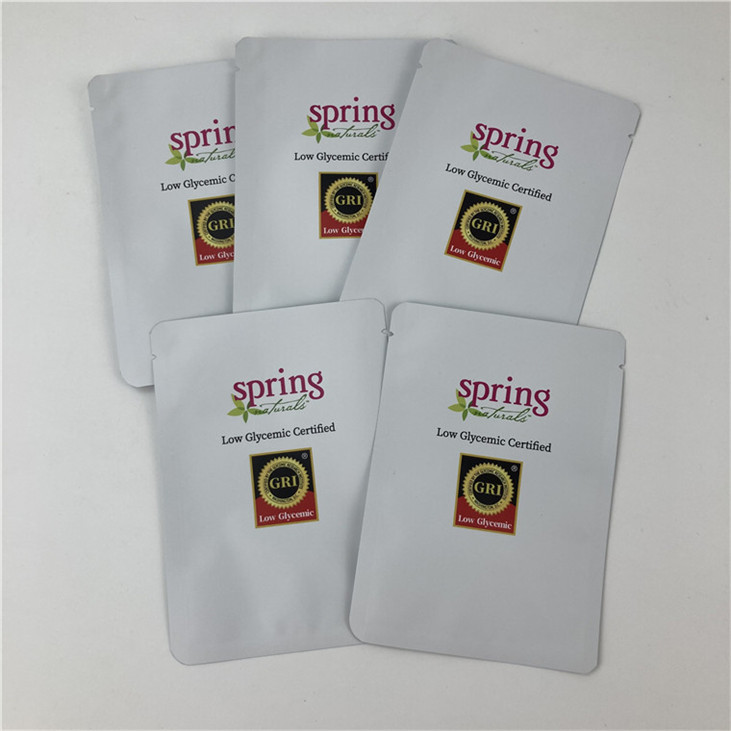 누출 방지 3면 밀폐 Mylar 포장 가방 Zipper 맞춤형 크기 디자인