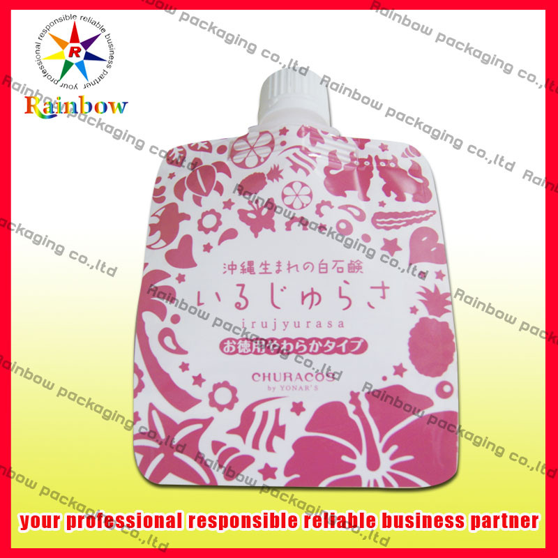 포일 주둥이 주머니 포장 열 - 주스, 애완 동물/알루미늄/PE를 위한 물개를 위로 서 있으십시오