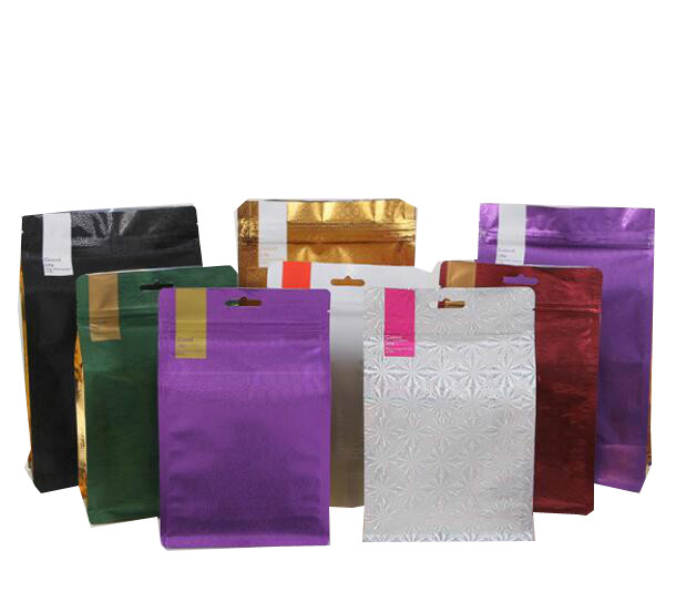 기체 제거 벨브 500g 1kg를 가진 도매 알루미늄 호일 주석 동점 편평한 구획 바닥 커피 포장 부대