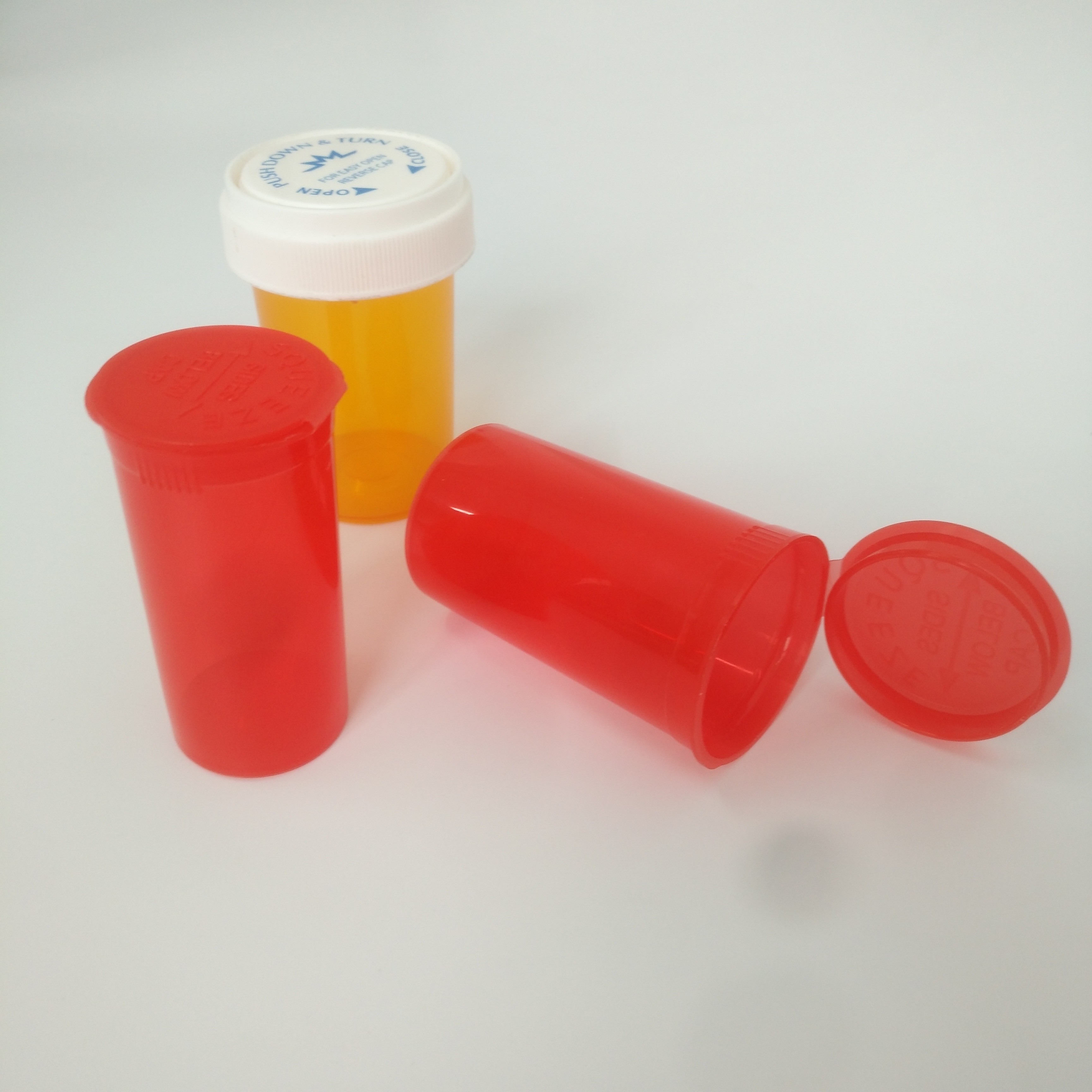 화학 포장용 어린이 보호 플라스틱 항아리