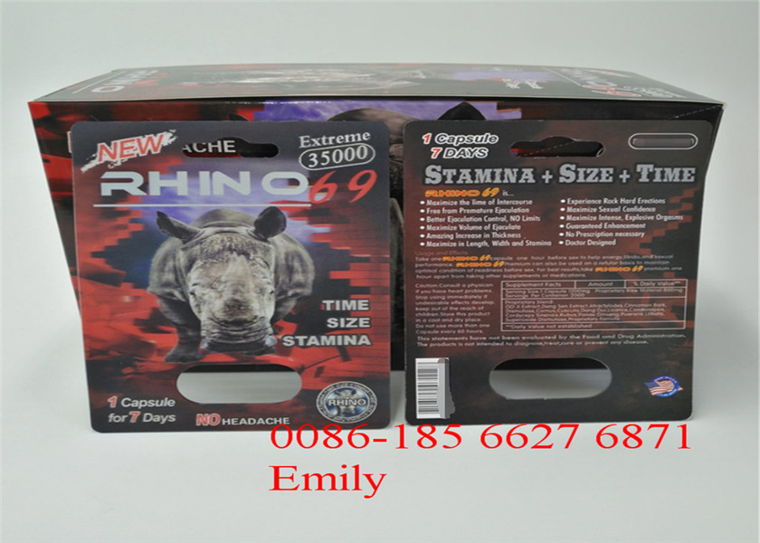 모든 성격 FX9000 남근 힘 캡슐을 위해 포장하는 서류상 물자 물집 카드