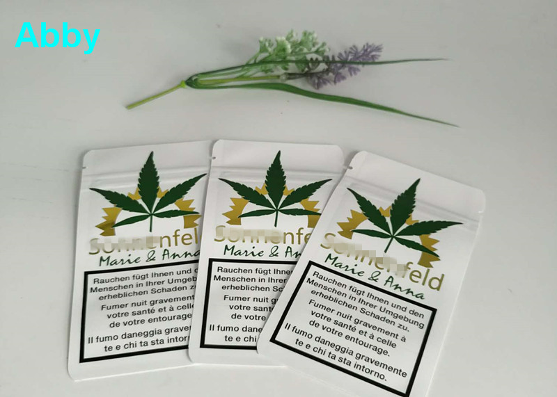 주문을 받아서 만들어진 물자를 가진 Resealable 비닐 봉투 CMYK 색깔을 인쇄하는 금