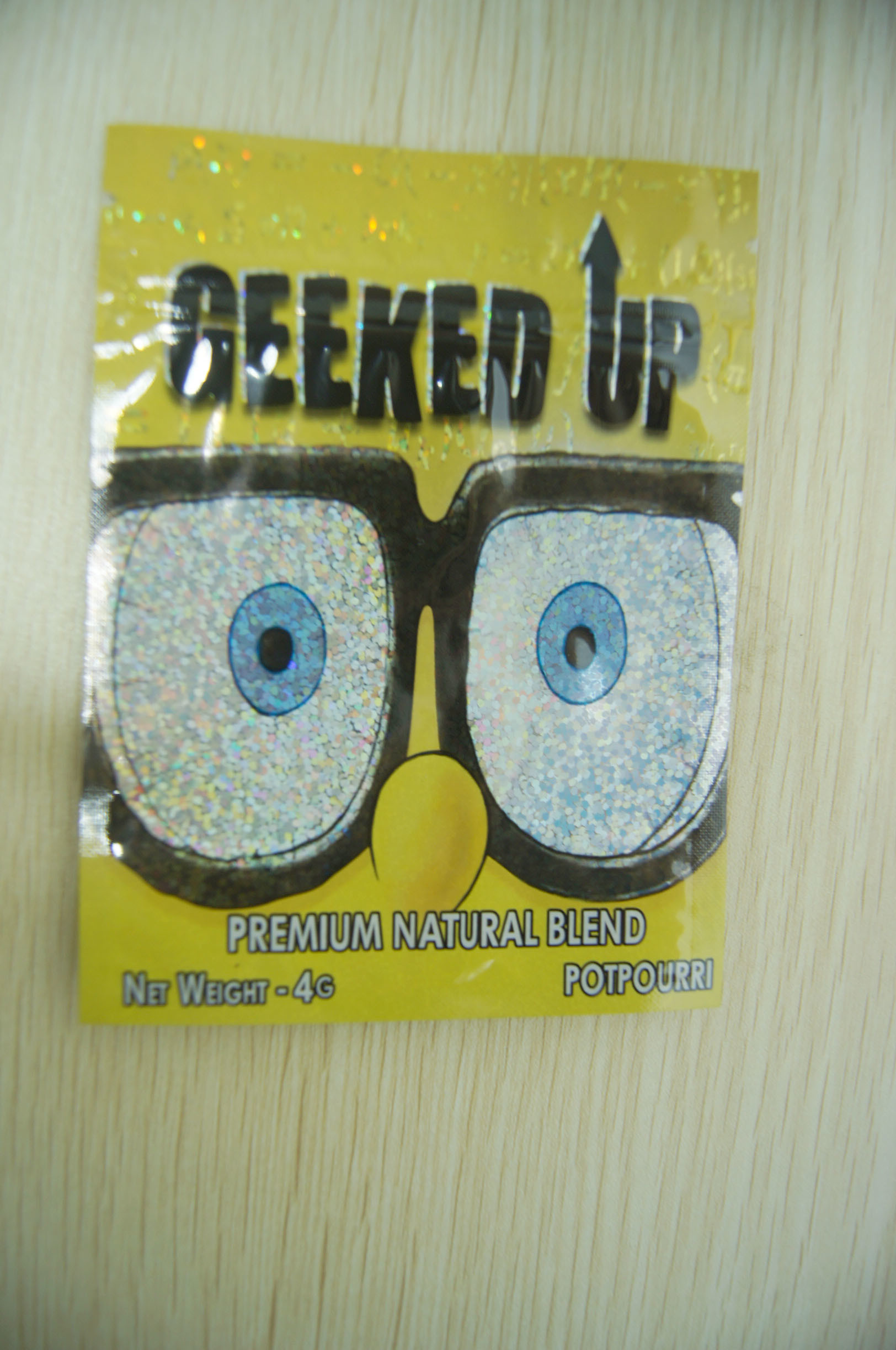 포장하는 호박색 잎 초본 향, 안전 3 옆 물개 주머니 4g