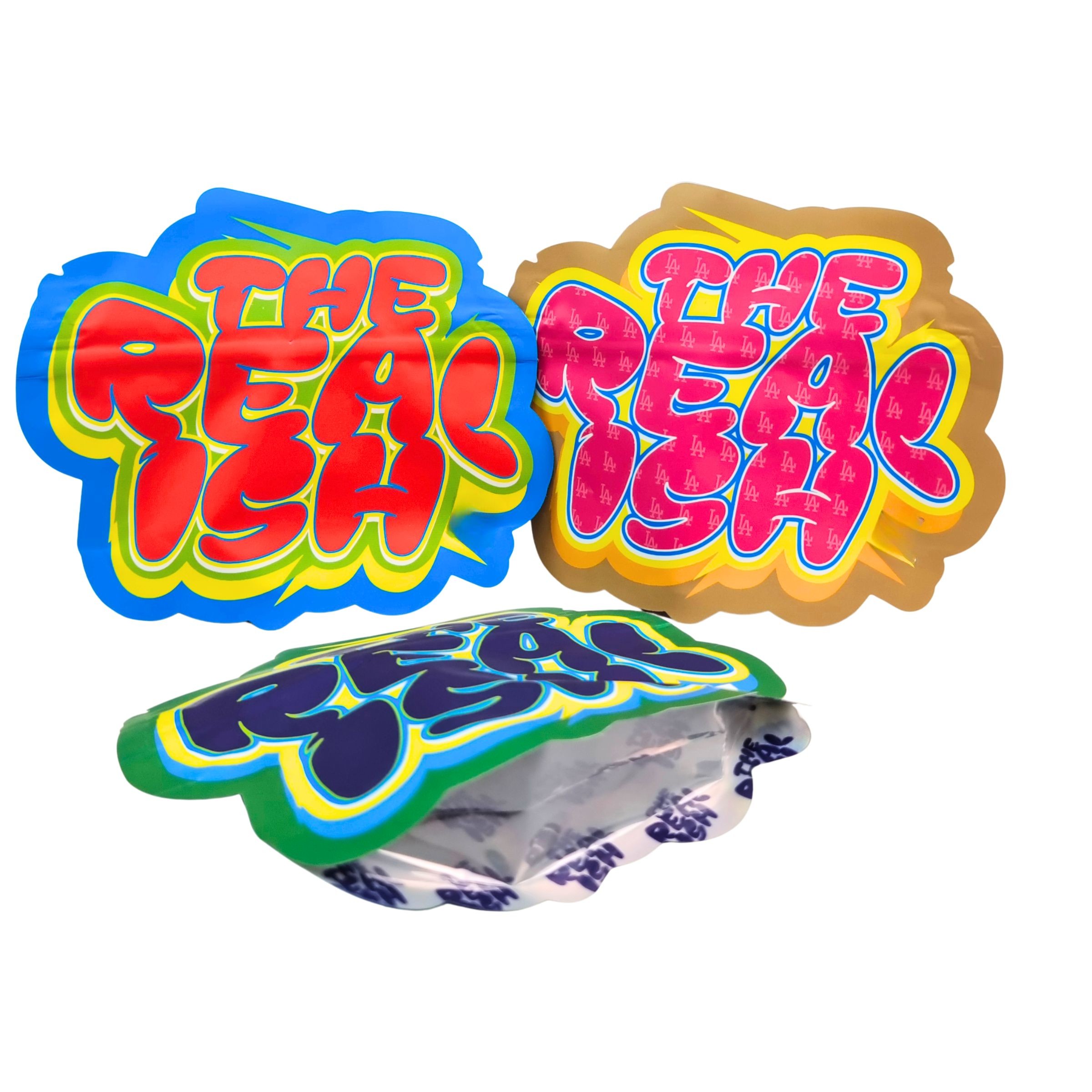 3.5g 7g 14g Ziplock Mylar Bag 식용 아이 보호 알루미늄 포일 쿠키용 고무