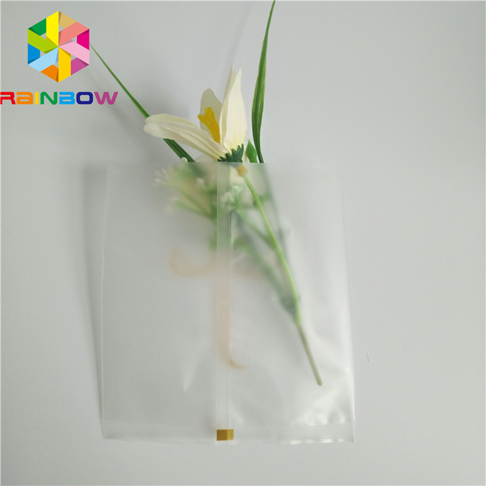 자기 접착식 간식 가방 포장, 다중 응용 투명한 플라스틱 가방