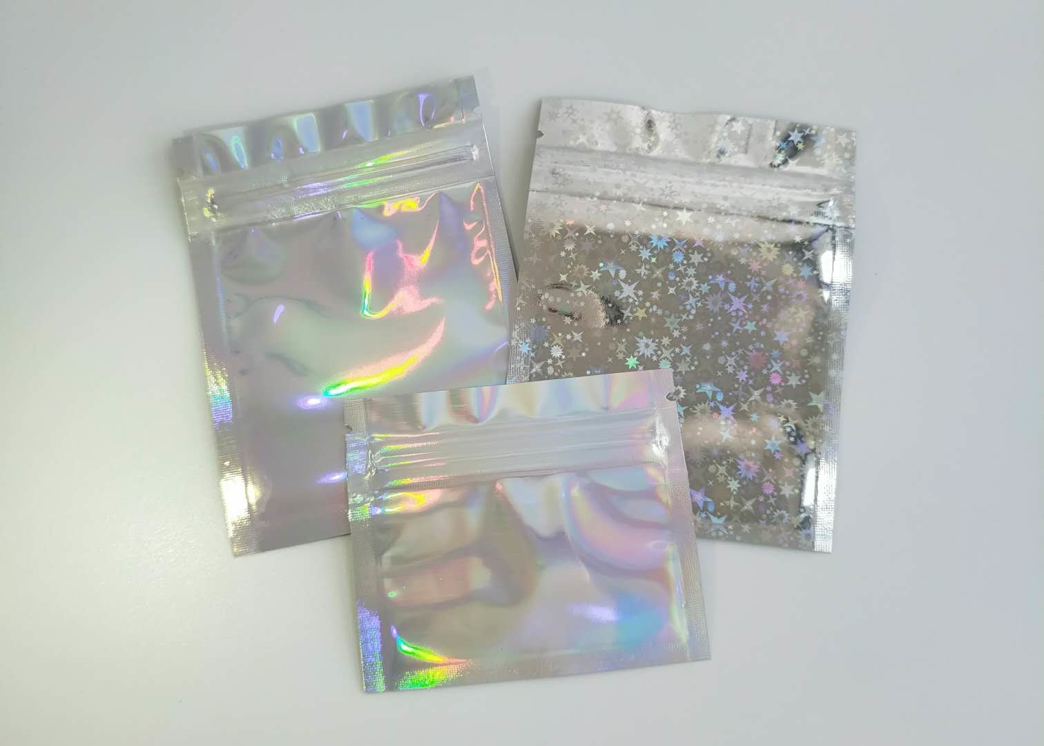 면 패드 속눈섭 연장 접착제를 위한 자유로운 서 있는 화장용 포장 부대