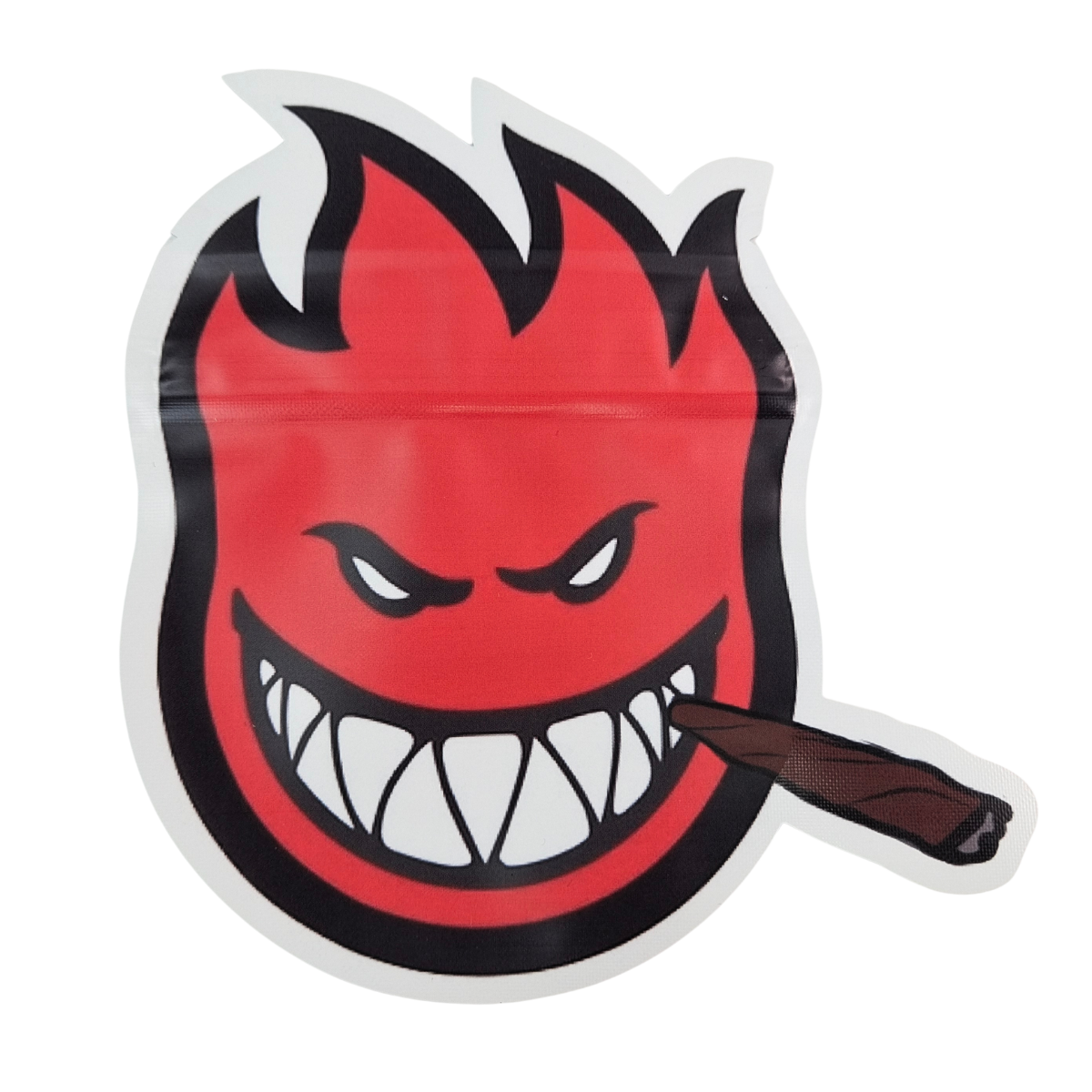 식용 캘리 3.5g 7g 마일러 지퍼백 소프트 터치 냄새 방지 불규칙 모양 쿠키 다이 컷 포장 비닐 봉투