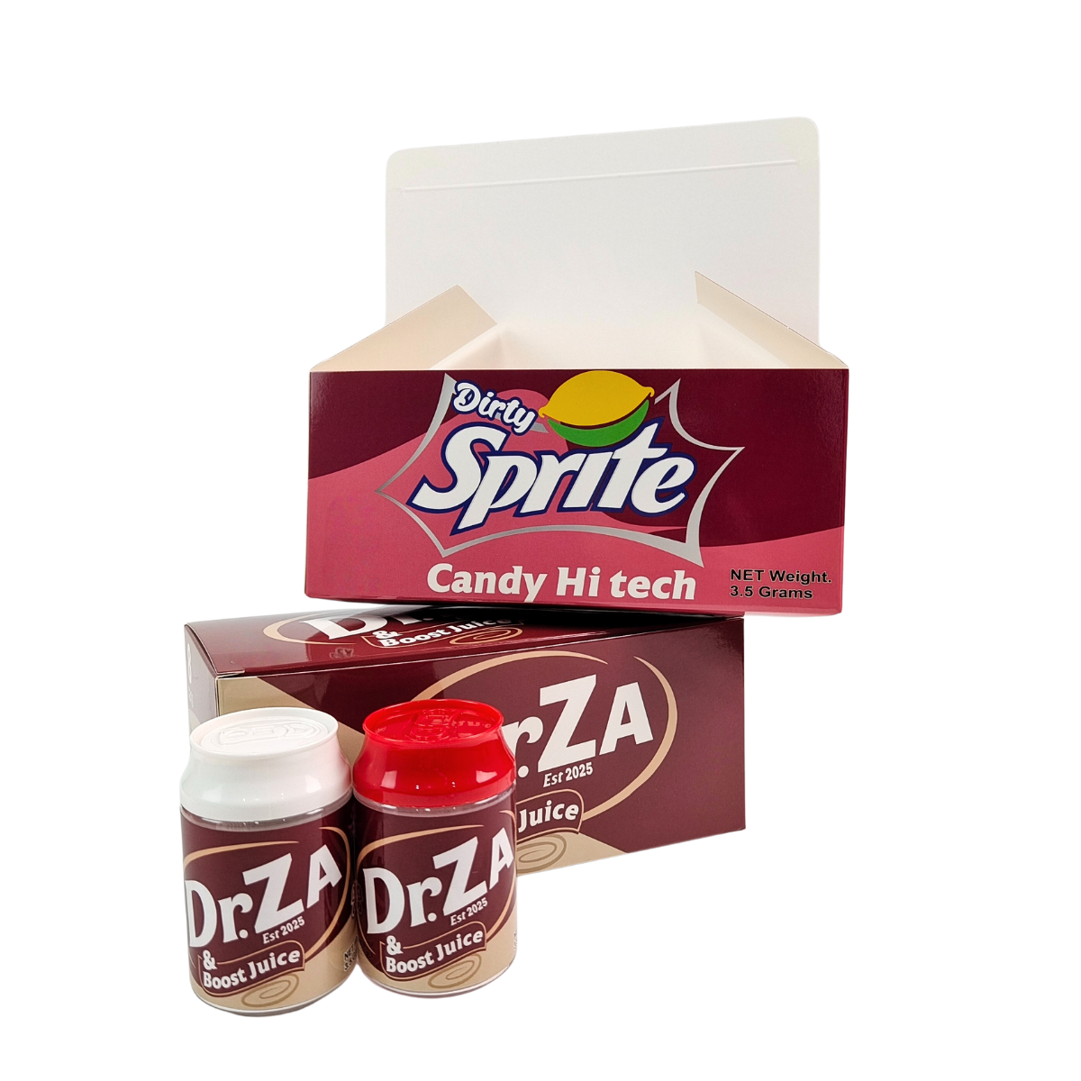 PET 플라스틱 식품 용기 3.5g 소다 사탕 캔, 꼬인 뚜껑 포함