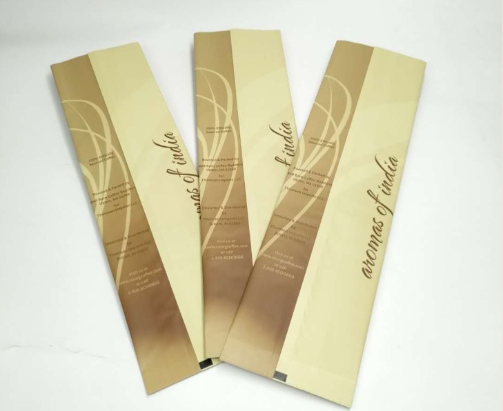 250 그램 벨브를 가진 관례에 의하여 인쇄되는 1회분의 커피 봉지 방습 안전한 음식