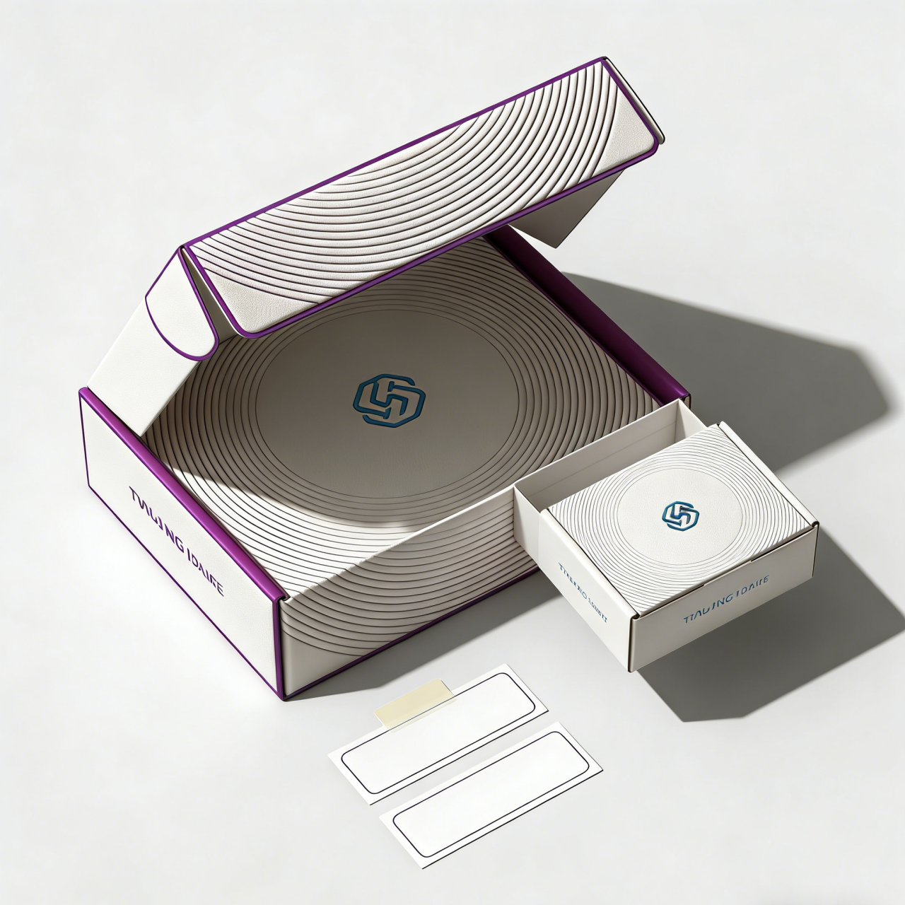 매트 라미네이션 및 사용자 지정 로고와 함께 사용자 지정 생분해 가능한 선물 메일 폴더