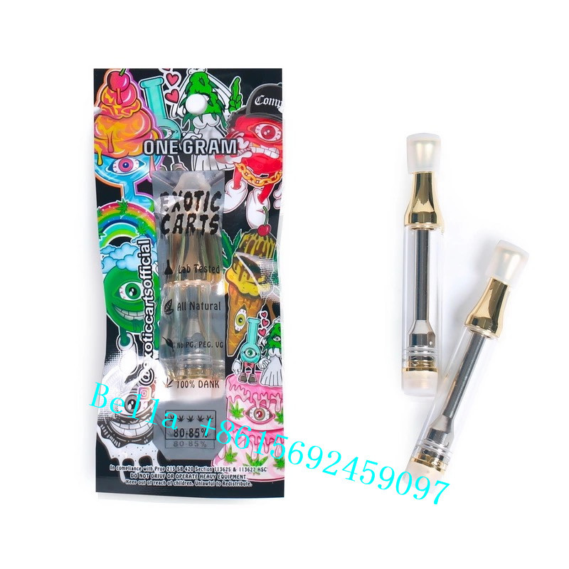 Vape 카트리지는 증명서를 준 주문 로고 Zip 자물쇠 SGS를 포장하는 주머니를 위로 서 있습니다